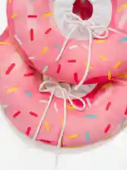 Розовый защитный воротник для кошек и собак, ветеринарный, мягкий