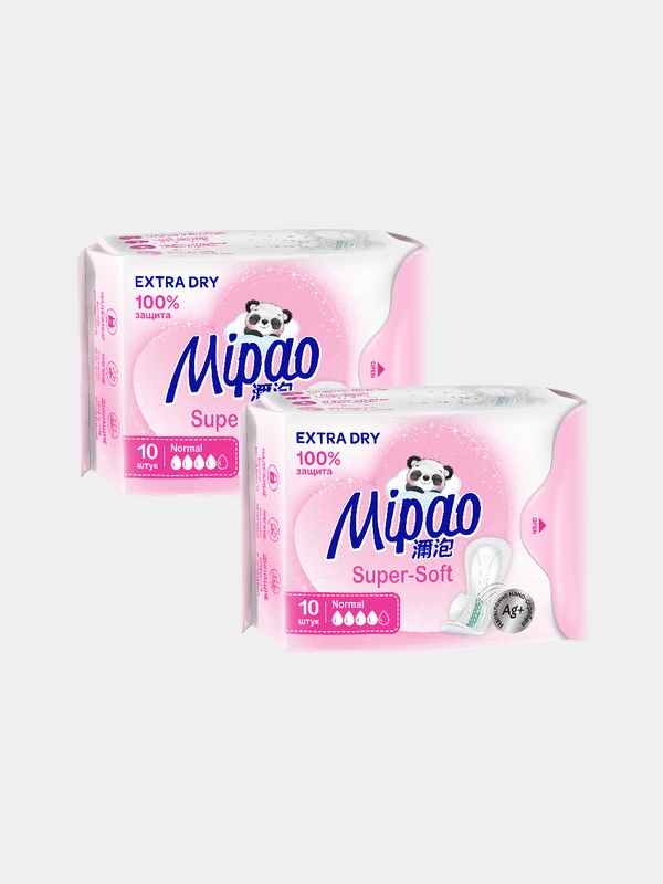 Прокладки женские гигиенические дневные 20 штук Mipao / Мипао