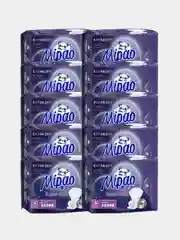 Прокладки женские гигиенические ночные с двойными крылышками Mipao 100 шт