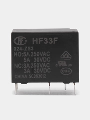 Реле HF33F-024-ZS3 24VDC 5A 5PIN