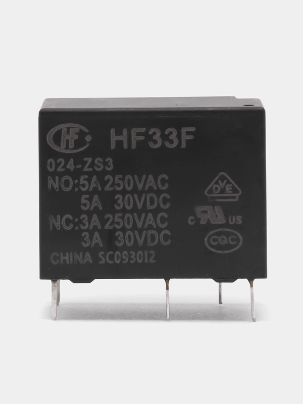 Реле HF33F-024-ZS3 24VDC 5A 5PIN
