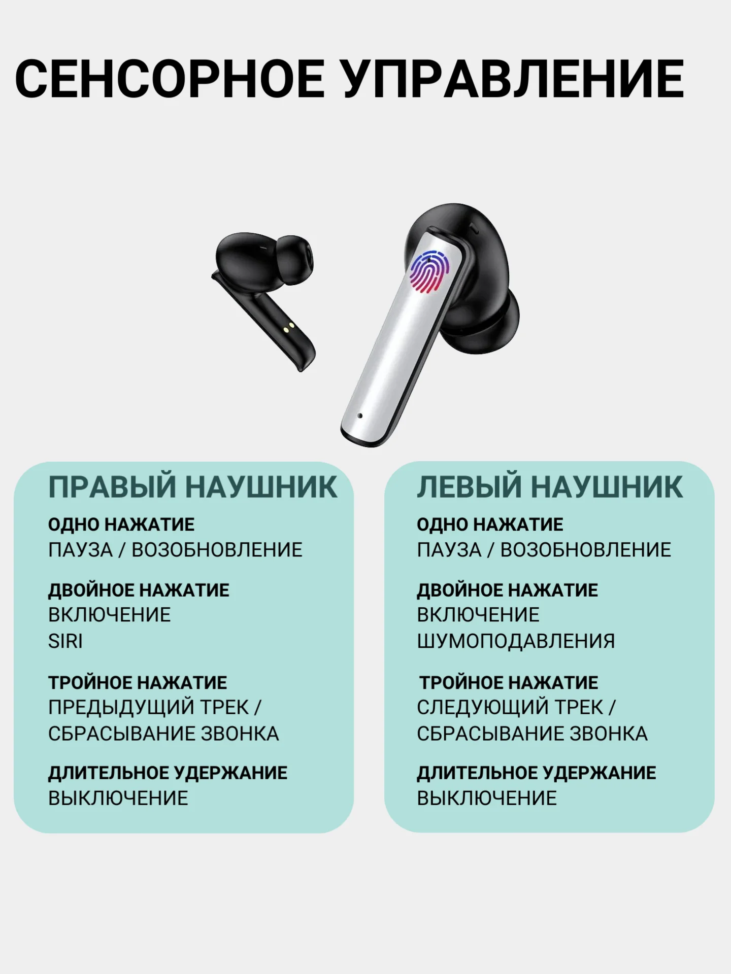 Черный беспроводные наушники P60Pro игровые, спортивные