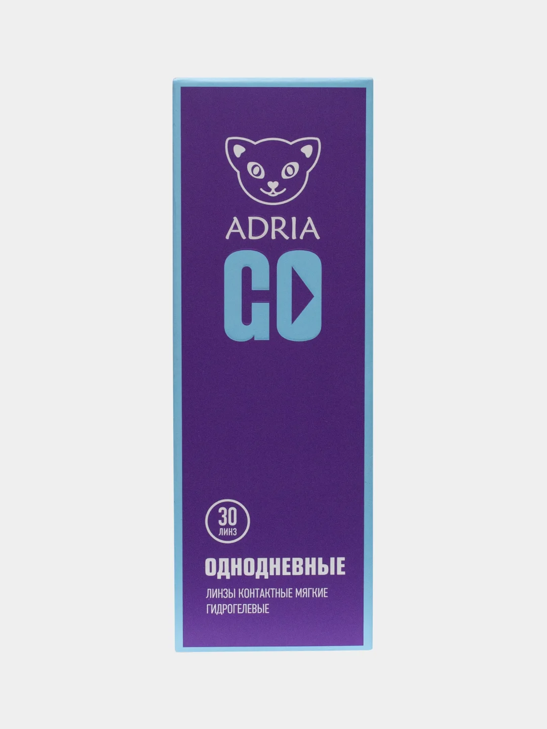 Контактные линзы ADRIA GO, однодневные, все диоптрии, 30 шт