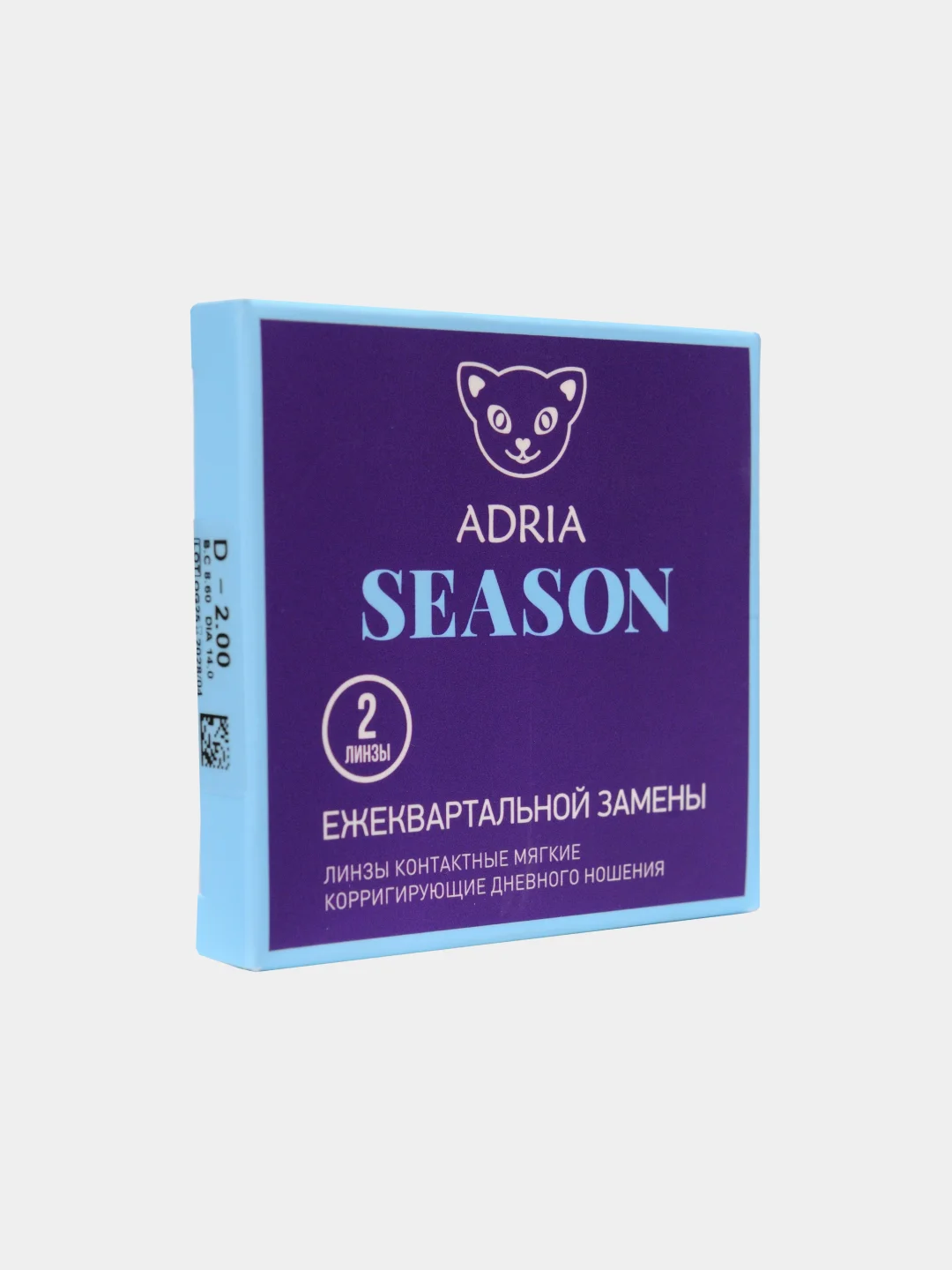 Контактные линзы ADRIA Season, квартальные, все диоптрии, 2 шт