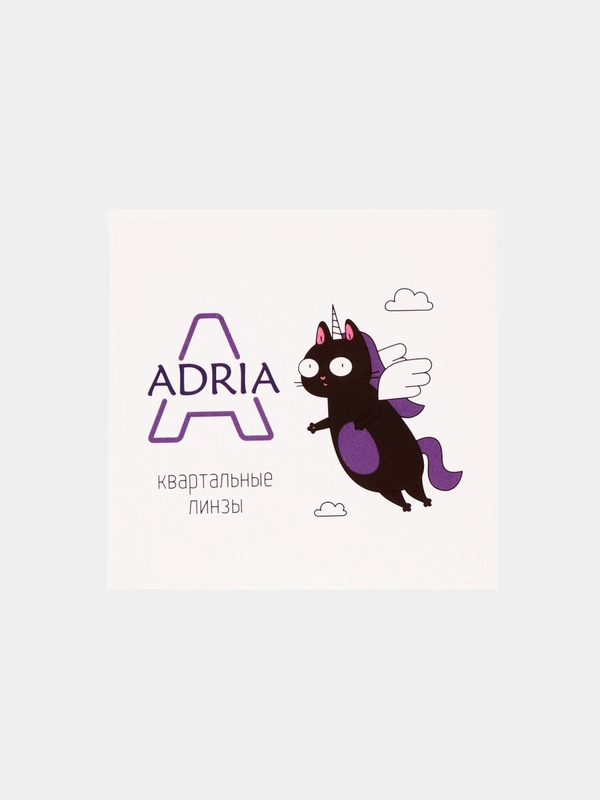 Контактные линзы ADRIA  A, квартальные, все диоптрии, 2 шт