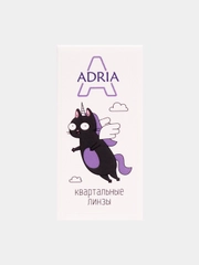 Контактные линзы ADRIA A, квартальные, все диоптрии, 4 шт