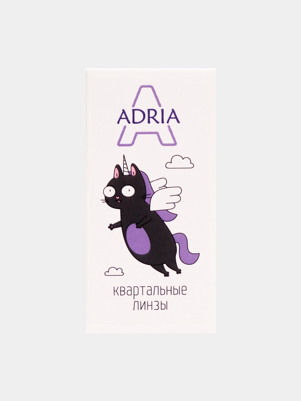 Контактные линзы ADRIA A, квартальные, все диоптрии, 4 шт