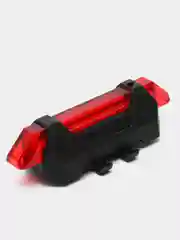 Красный фонарь велосипедный, диодный, аккумуляторный, задний