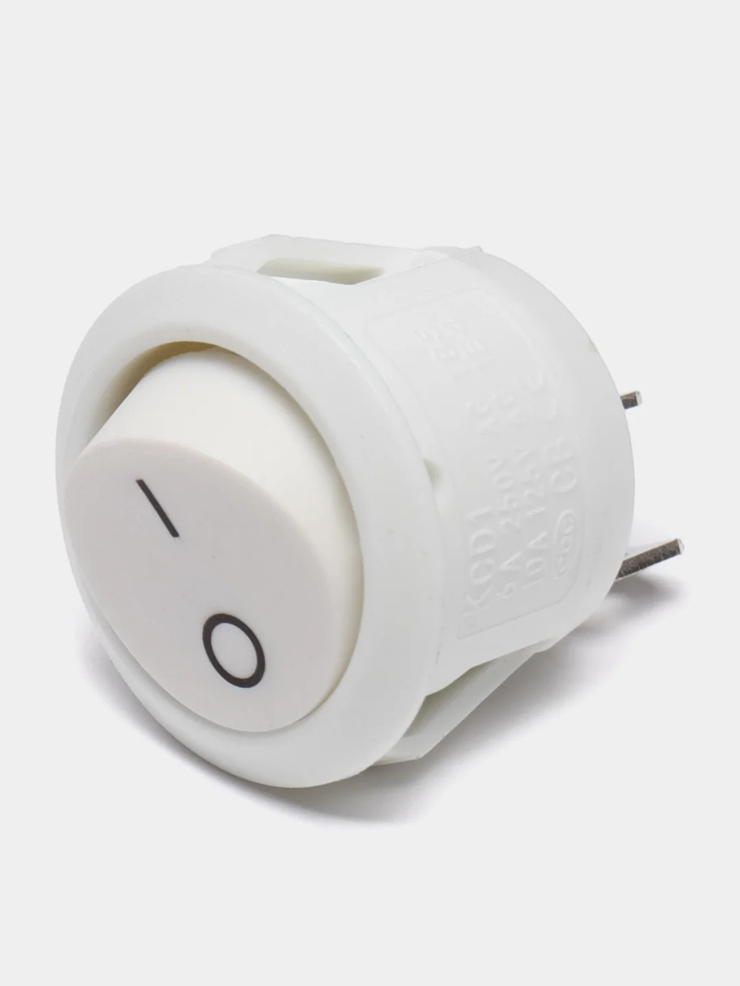 Переключатель KCD1-05 ON-OFF 6A 250V (2 контакта) белый (5 штук)