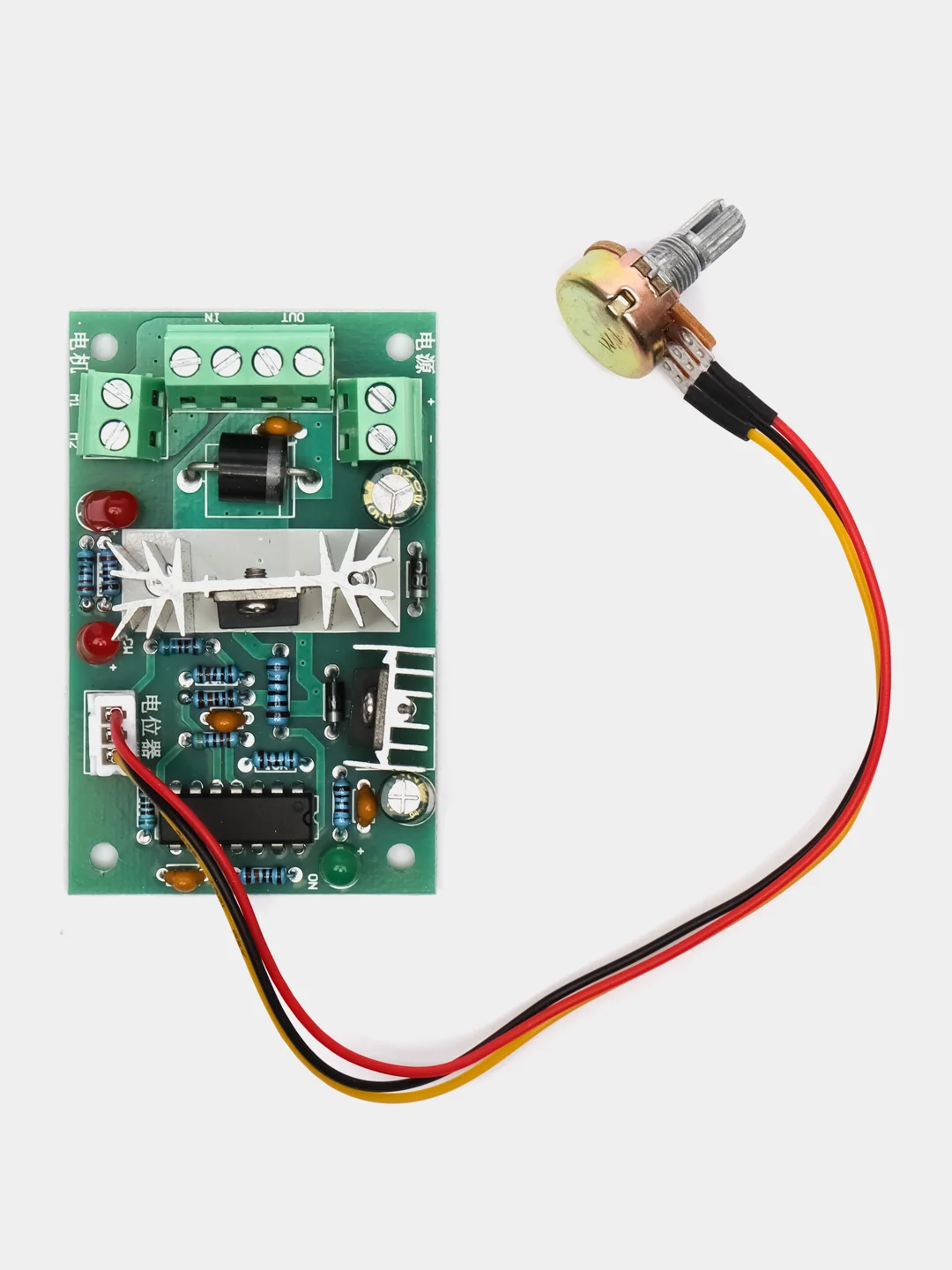 ШИМ регулятор скорости двигателя 10-30VDC 120W CCM2 с реверсом