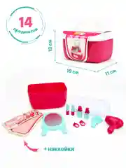 Игровой набор стилиста в чемодане