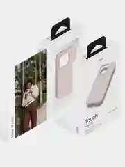 Розовый чехол uBear Touch Mag Case для iPhone 15 Pro Max, MagSafe