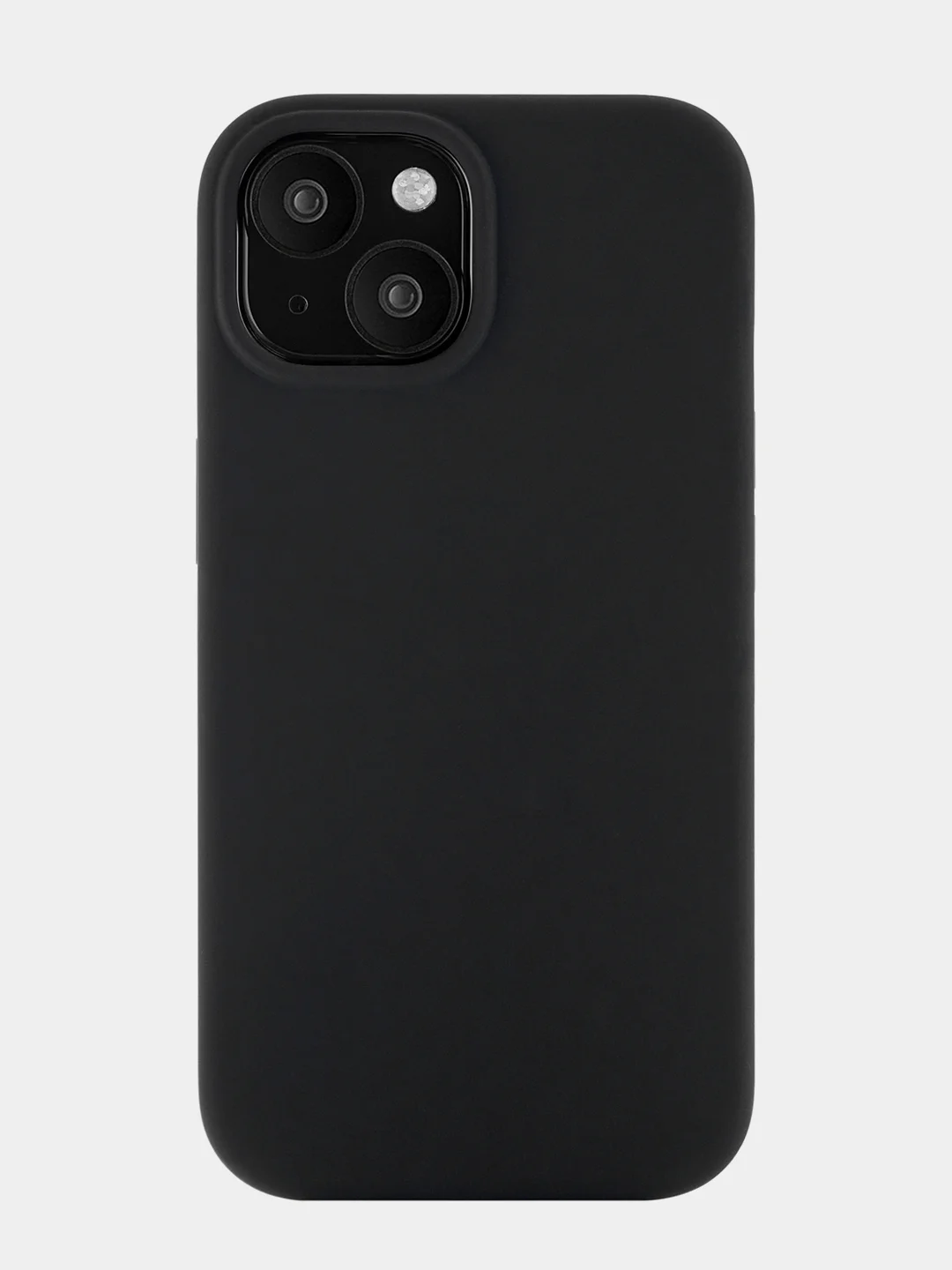 Черный чехол для iPhone 15 uBear Touch Mag Case, MagSafe совместимый, софт-тач