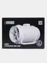 Вентилятор приточно-вытяжной 250 канальный двухскоростной TYPHOON 250 2SP