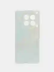 Голубой чехол на Tecno Camon 30 5G / Текно Камон 30 5G прозрачный, с рисунком, защита камеры