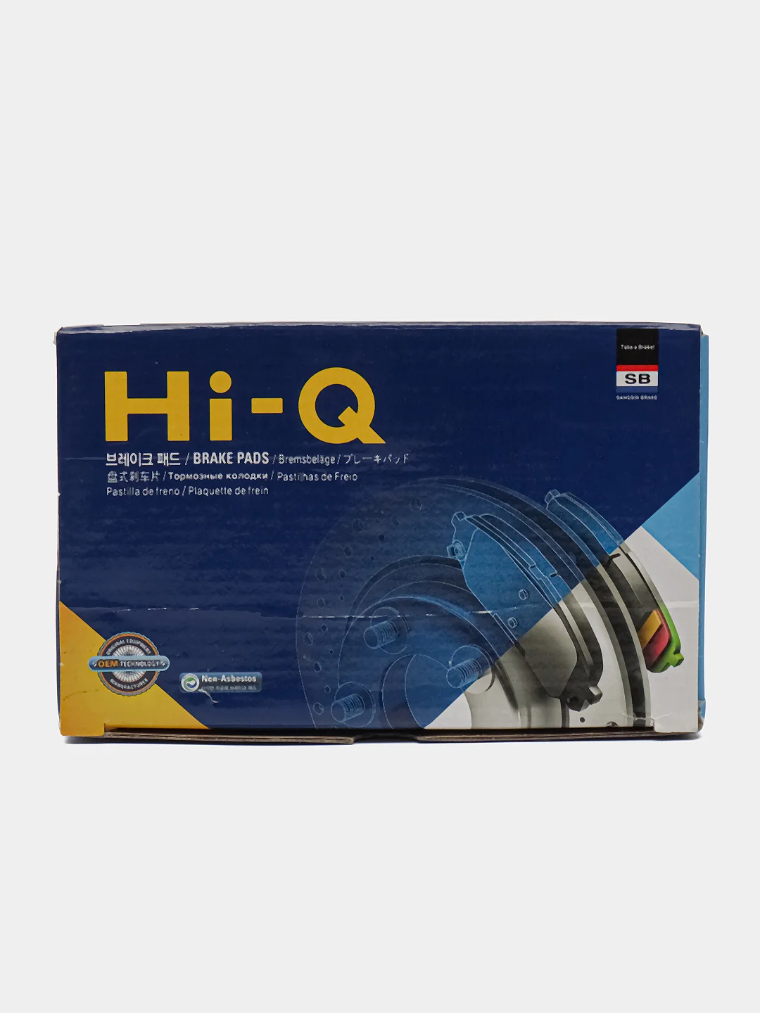 Колодки тормозные HONDA ACCORD 2.0/2.2/2.4 03 передние Hi-Q SP1573