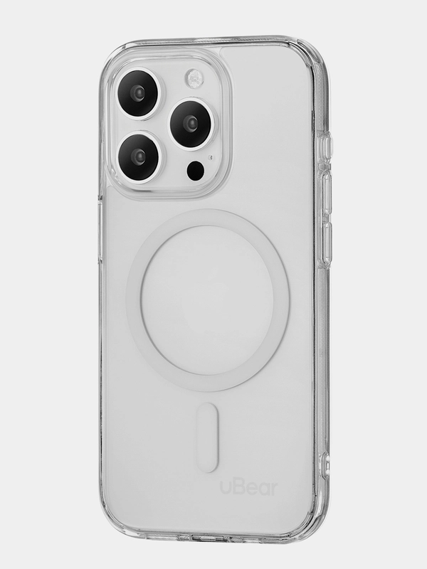 Чехол для iPhone 15 Pro uBear Real Mag Case, MagSafe совместимый, усиленный