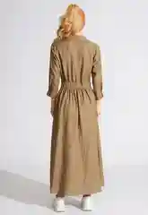 Бежевый платье женское DIMMA fashion studio "Дебби"