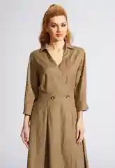 Бежевый платье женское DIMMA fashion studio "Дебби"
