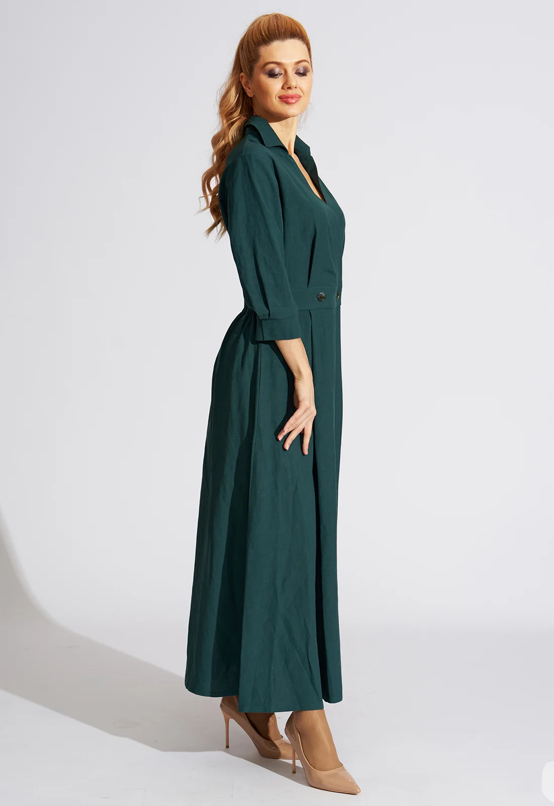 Зеленый платье женское DIMMA fashion studio "Дебби"