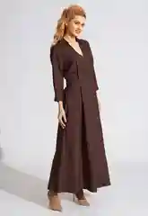 Коричневый платье женское DIMMA fashion studio "Дебби"