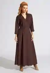 Коричневый платье женское DIMMA fashion studio "Дебби"