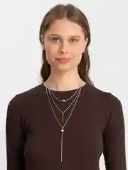 Серебряный цепочка на шею женская