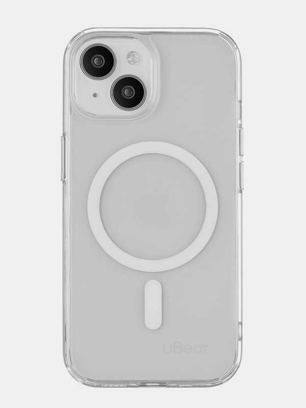 Чехол для iPhone 15 uBear Real Mag Case, MagSafe совместимый, усиленный