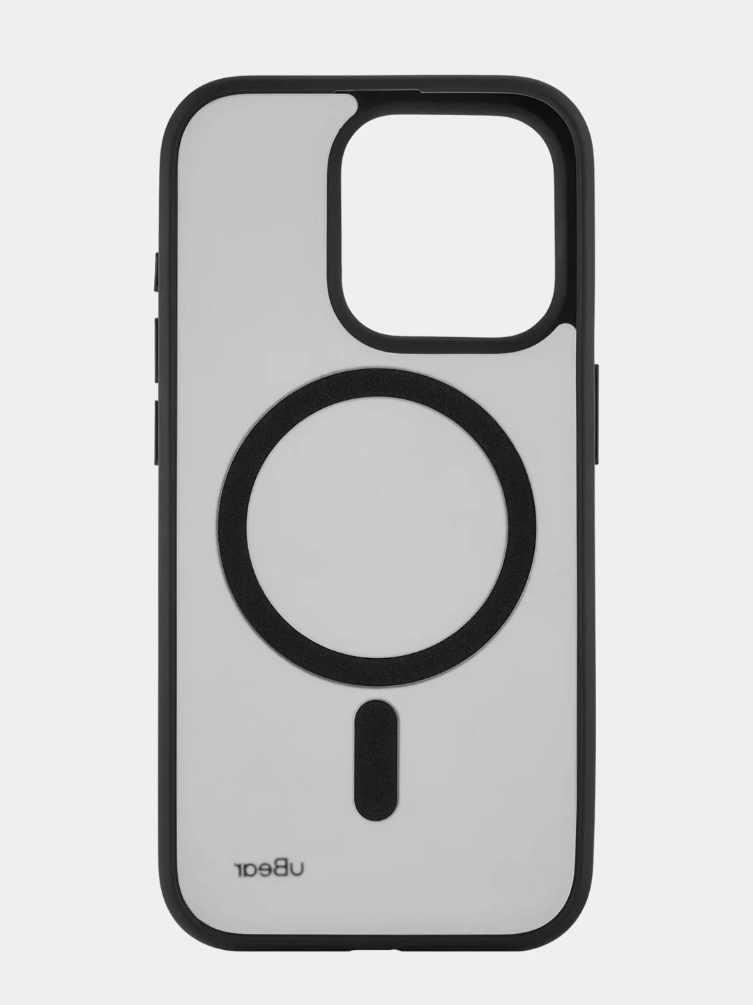 Темно-синий чехол для iPhone 15 Pro Max uBear Cloud Mag Case, MagSafe совместимый, усиленный, силк-тач