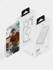 Чехол для iPhone 15 Plus uBear Real Mag Case, MagSafe совместимый, усиленный