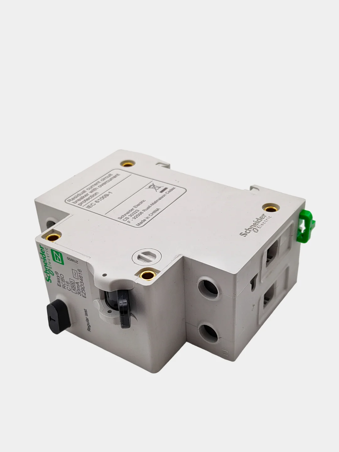 Дифференциальный автомат Schneider Electric Easy9 2Р 16/20/25/32/40А 30мА 4,5кА (C)