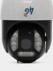 Черный уличная камера видеонаблюдения 4G с сим-картой