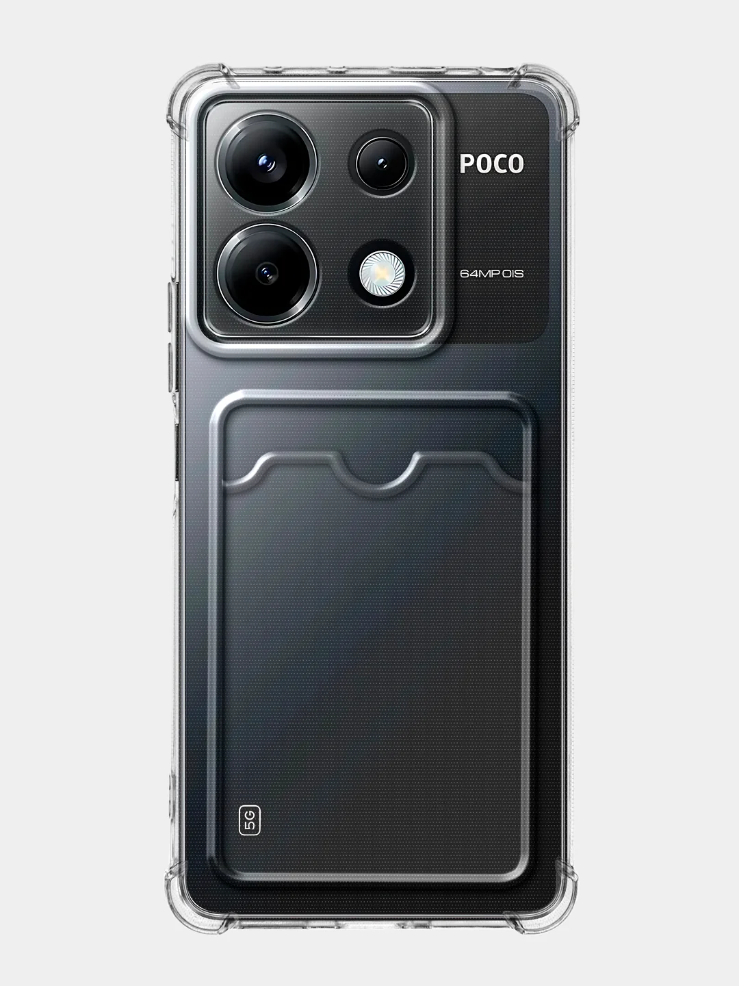Молочный чехол для Xiaomi Redmi Note 13 Pro 5G/ Poco X6,13 Pro Plus,13R Pro,13 5G BROSCORP силикон