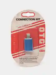 Серый металлик otg переходник Lightning-USB 2.0/3.0