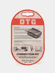 Серый металлик otg переходник Lightning-USB 2.0/3.0
