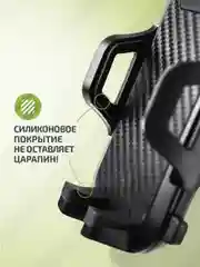 Держатель для телефона автомобильный на присоске, телескопический, 3 вида крепления