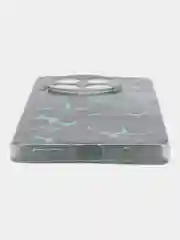 Бирюзовый чехол на Tecno Camon 30 5G / Текно Камон 30 5G прозрачный, с рисунком, защита камеры