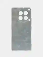 Бирюзовый чехол на Tecno Camon 30 5G / Текно Камон 30 5G прозрачный, с рисунком, защита камеры