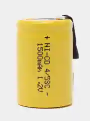 Аккумулятор Ni-Cd 4/5SC 1500mAh 1.2V пластиковая оболочка