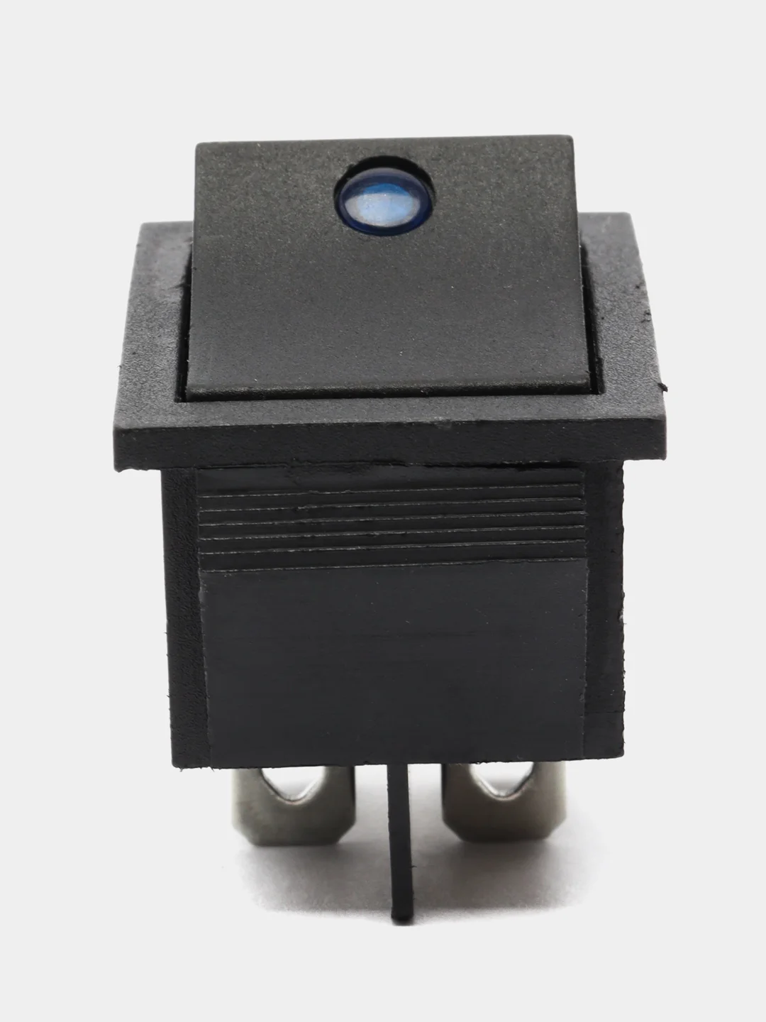 Переключатель KCD4-201L ON-OFF 15A 250V синяя подсветка