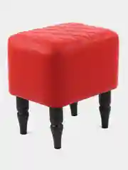 Красный пуф MONOFIX, БУНО, экокожа