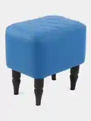 Синий пуф MONOFIX, БУНО, экокожа