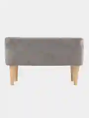 Серый банкетка MONOFIX, ЧЕТТ, велюр