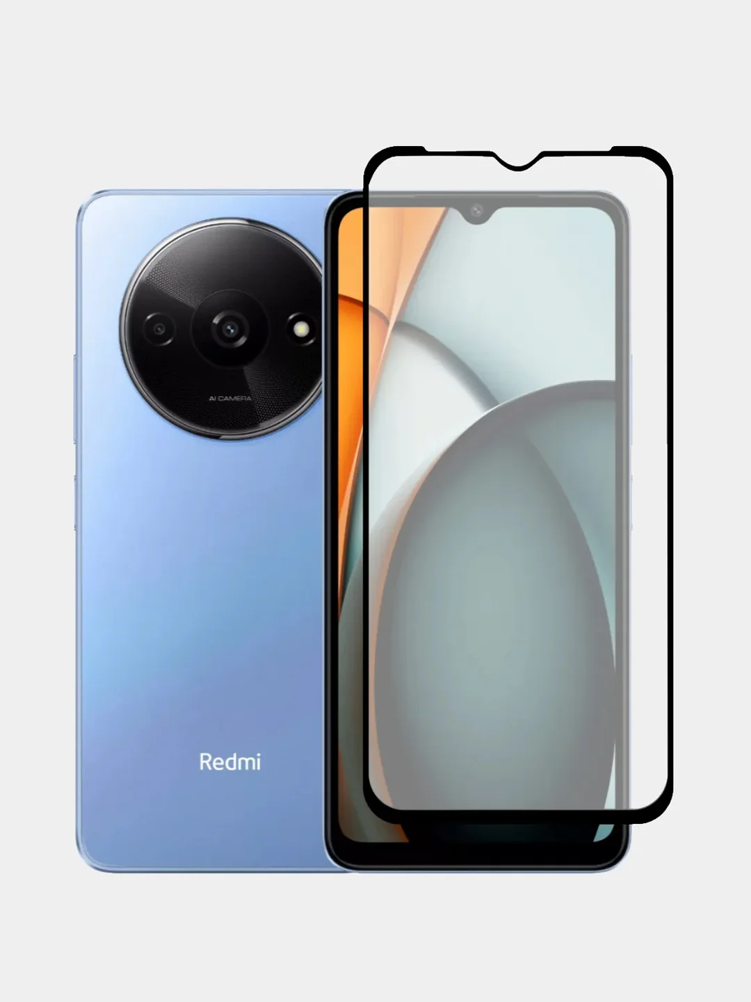 Защитное стекло 9D для Xiaomi Redmi A3 (Редми А3)