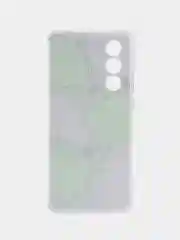 Коралловый меланж силиконовый чехол на Oneplus Nord CE4 / Ван Плас Норд СЕ4 прозрачный, с рисунком