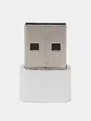 Серый адаптер-переходник USB Type-C на USB-A OTG