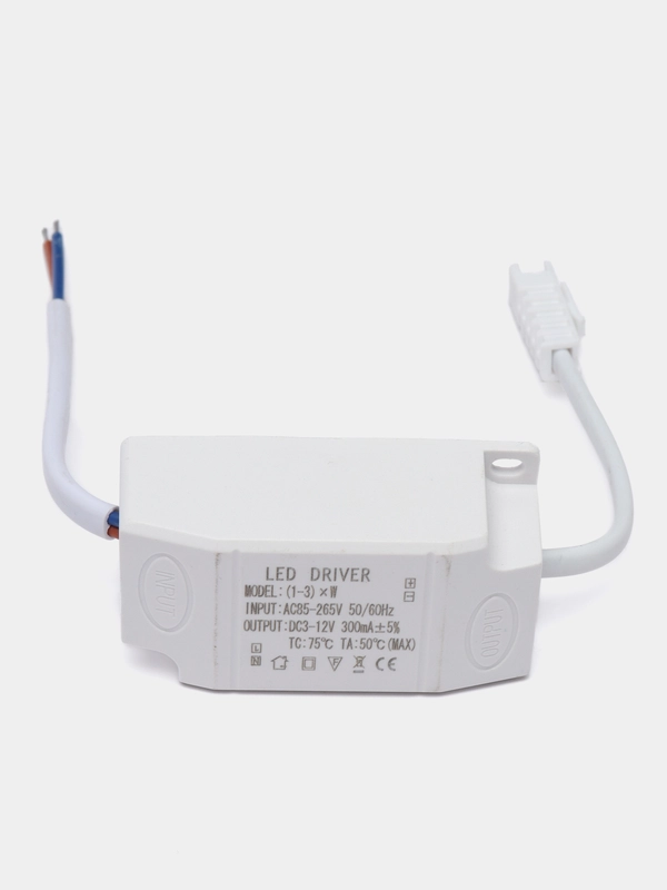 Драйвер Led Driver вх220V вых300ma 1-3W в корпусе