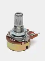 Резистор переменный 16K1 WH148 2k 2кОм шлиц L=15мм потенциометр