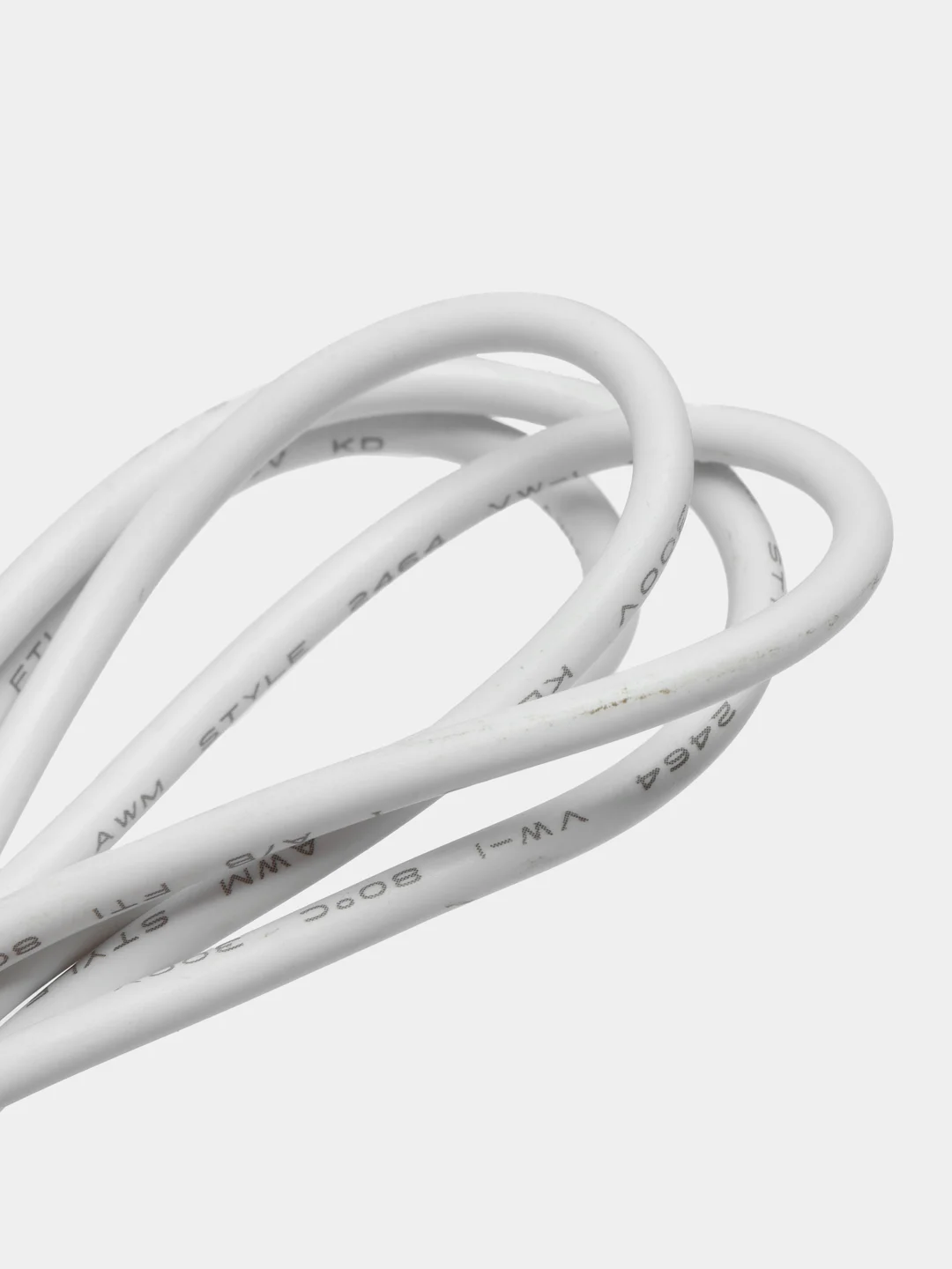 Кабель USB-A 2.0 (2 жилы) (1 метр) Белый