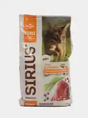 Сухой корм для кошек SIRIUS (Сириус) для стерилизованных утка/клюква 10 кг